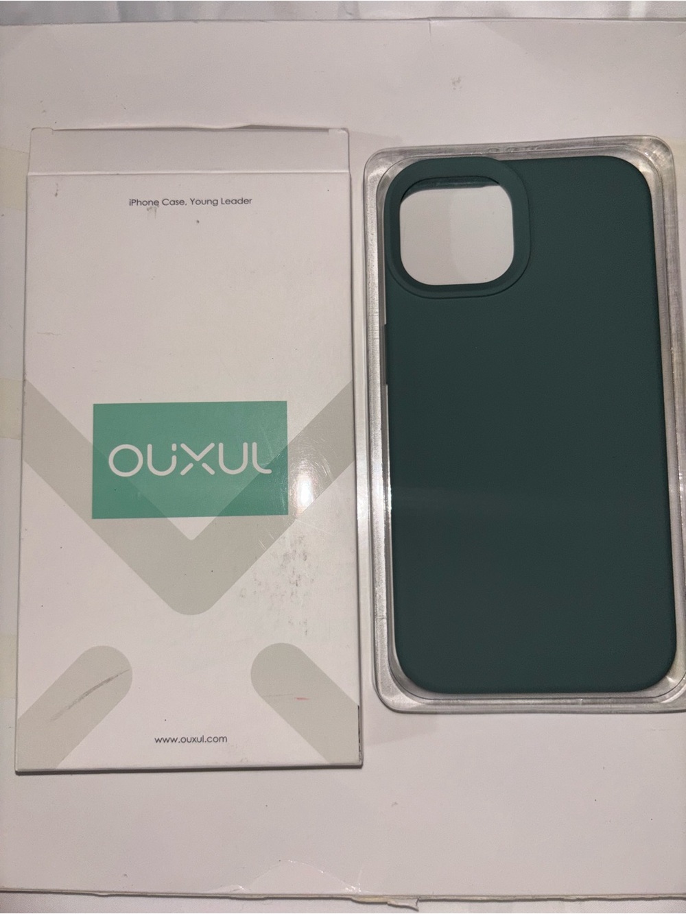 Teal Silicone Case for iPhone 14